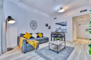 CHIC JBR - Balcony Fast WIFI 5 mins to JBR Beach
